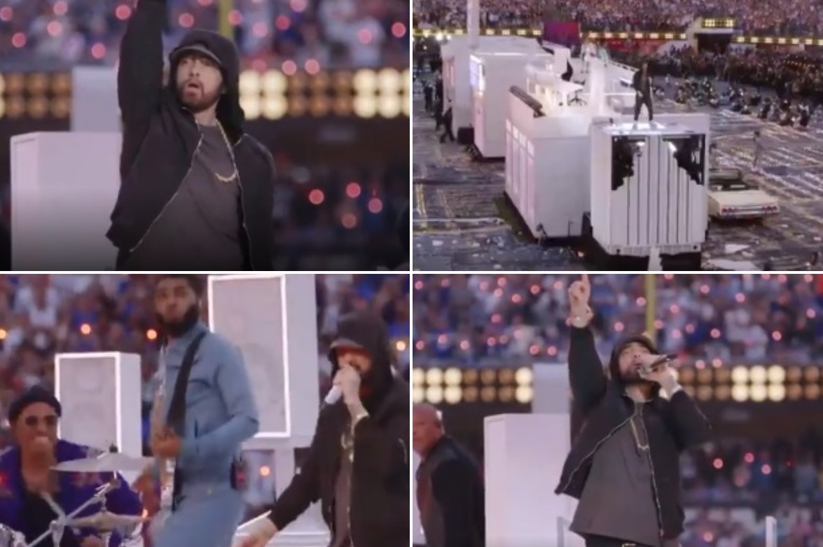 Eminem causa desconforto no Super Bowl; entenda!