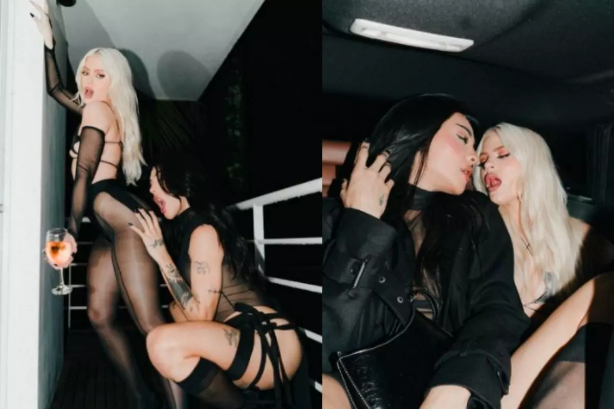 Ensaio sensual de Pabllo Vittar e Luísa Sonza bomba na internet