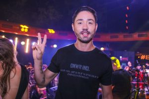 Rio Melquiades fez questão de posar para os fotógrafos