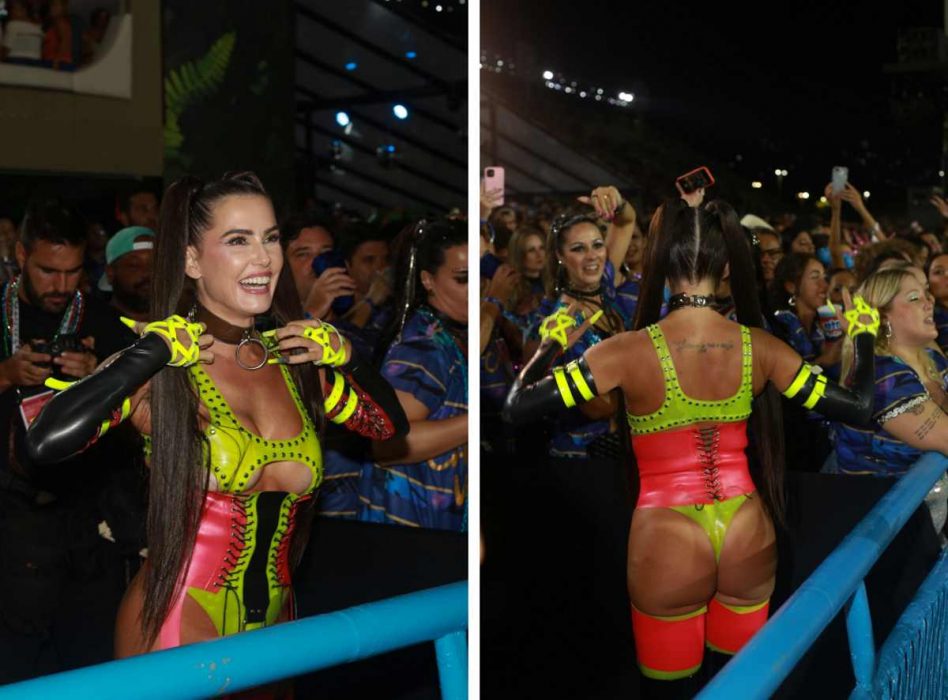 carnaval deborah secco exibe corpão na sapucaí ofuxico