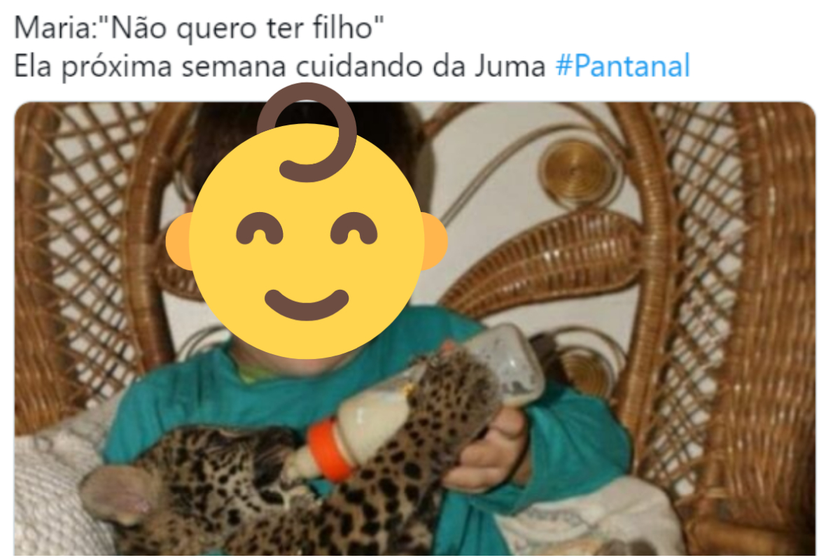 Pantanal: Nascimento Juma e Jove rende memes na web