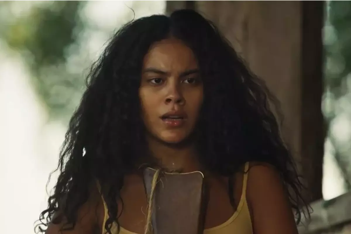 muda (bella campos) assustada após tentar matar onça