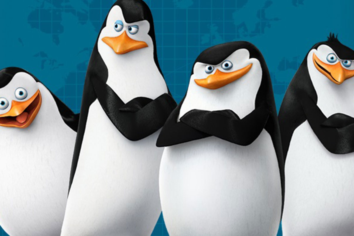 Cena do filme Os Pinguins de Madagascar