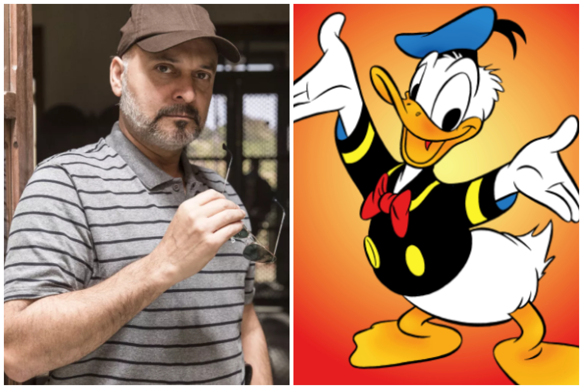 Sabia que o Comandante Ari é dublador do Pato Donald?