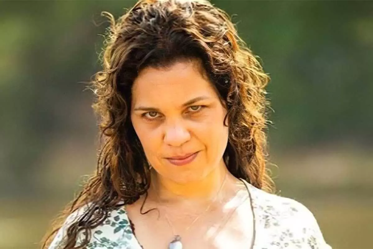 Isabel Teixeira, interpretando Maria Bruaca em Pantanal