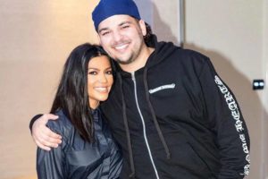 Kourtney Kardashian e Rob Kardashian