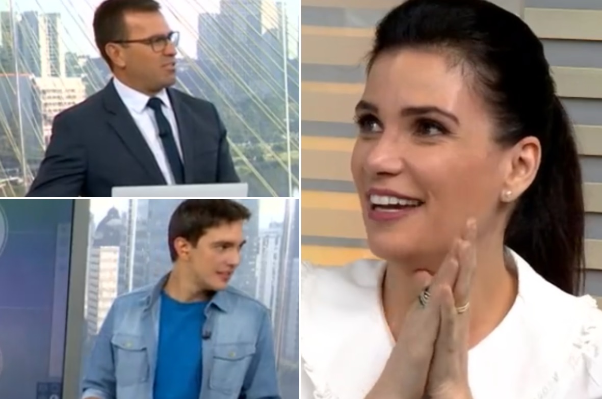 Repórter da TV Globo, Sabrina Simonato expõe briga com marido ao vivo