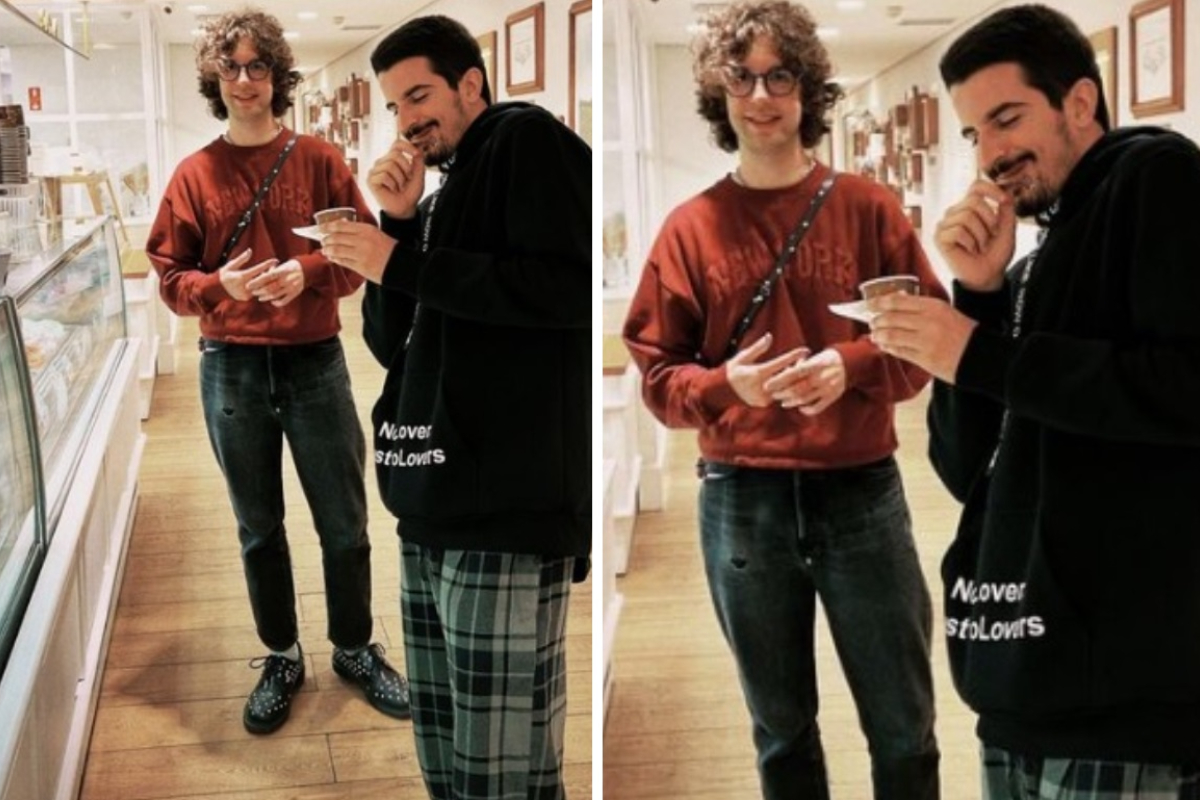 Lucas Jagger e Enzo Celulari juntos em uma única foto agita web: "Dupla de bilhões"