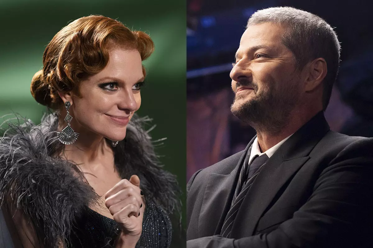 Andréa Pratini (Maria Eduarda de Carvalho) e Moa (Marcelo Serrado) em Cara e Coragem