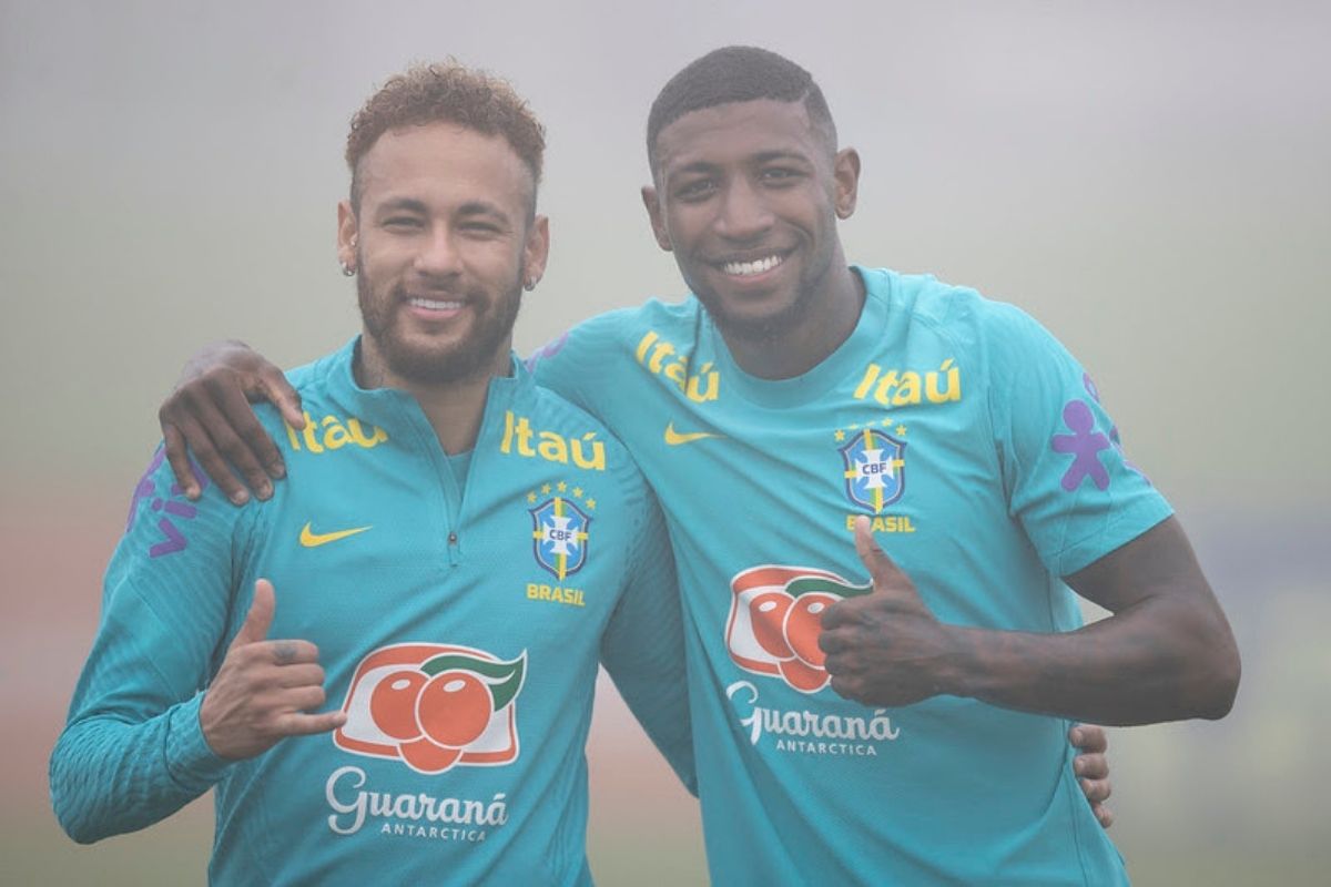 Neymar e Emerson Royal