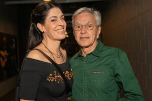 Paula Lavigne e Caetano Veloso