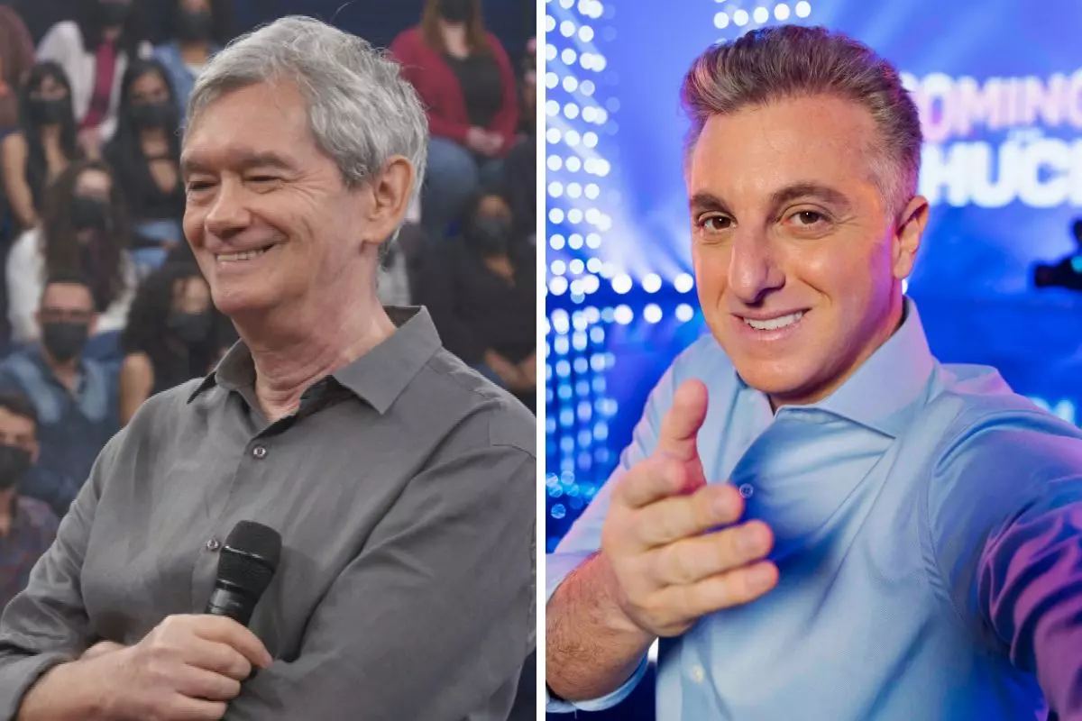 Serginho Groisman e Luciano Huck