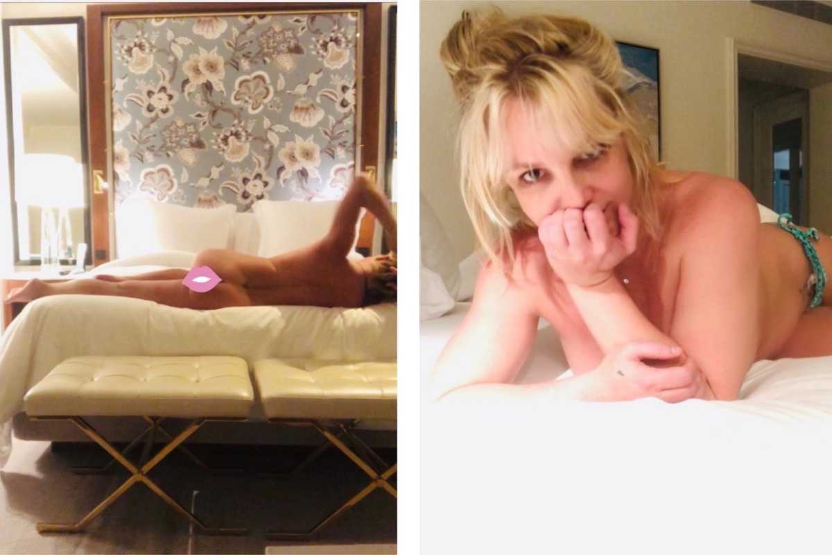 Britney Spears posa sem roupa para fotos