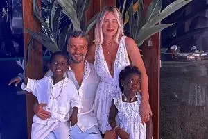 Giovanna Ewbank, Bruno Gagliasso, Bless e Titi