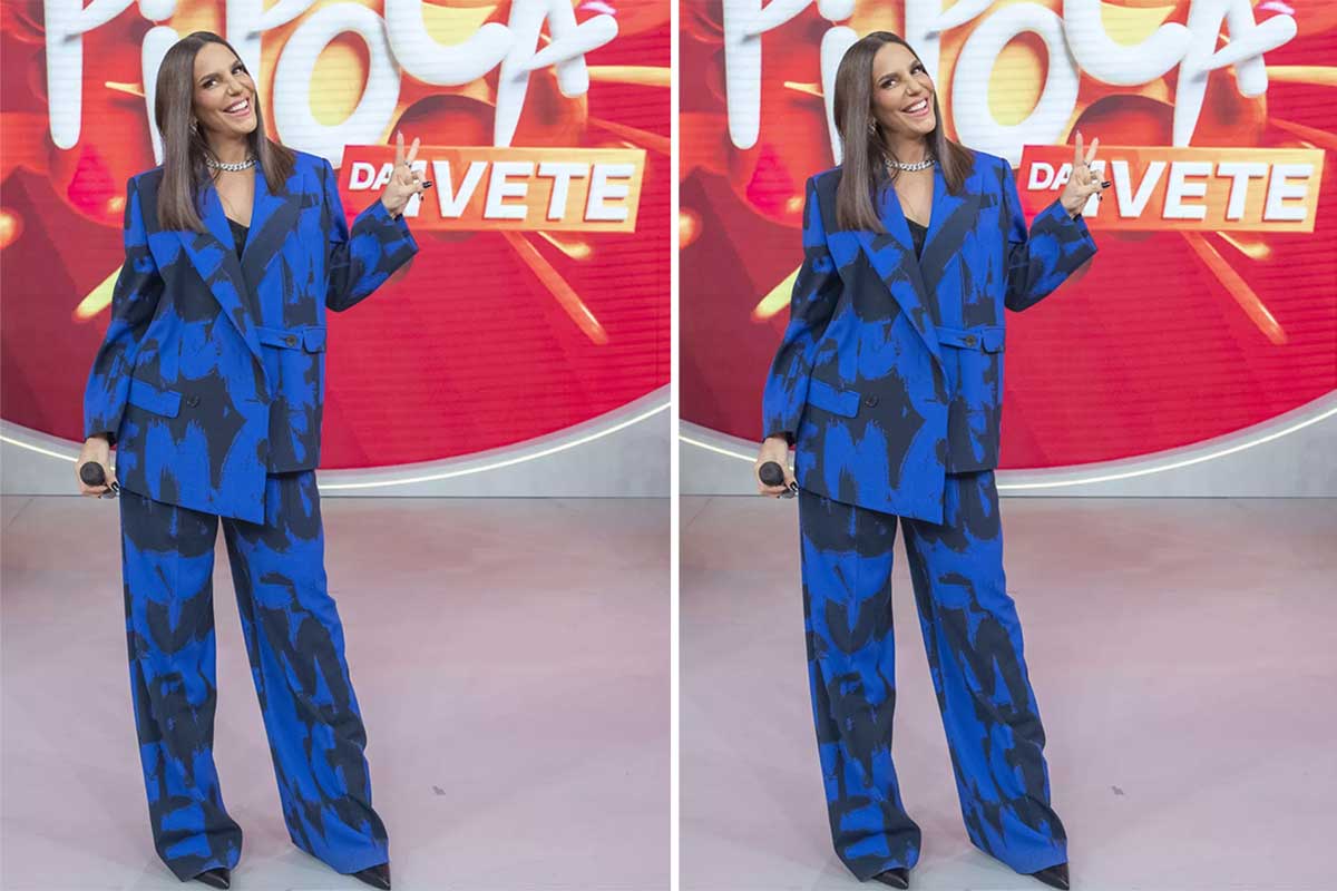 Ivete Sangalo estreia programa usando look grifado