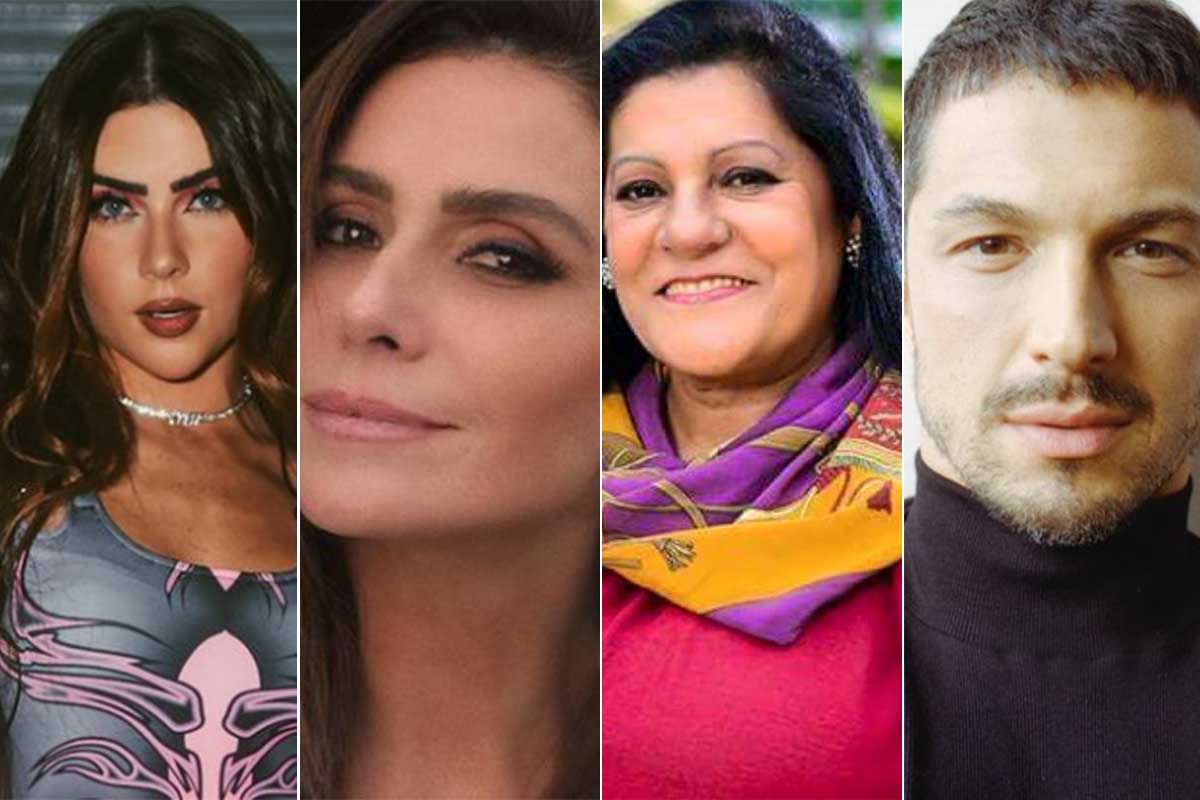 Jade Picon, Giovanna Antonelli, Luci Pereira e Romulo Estrela