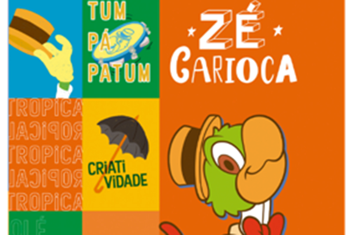 Capa do livro de Zé Carioca