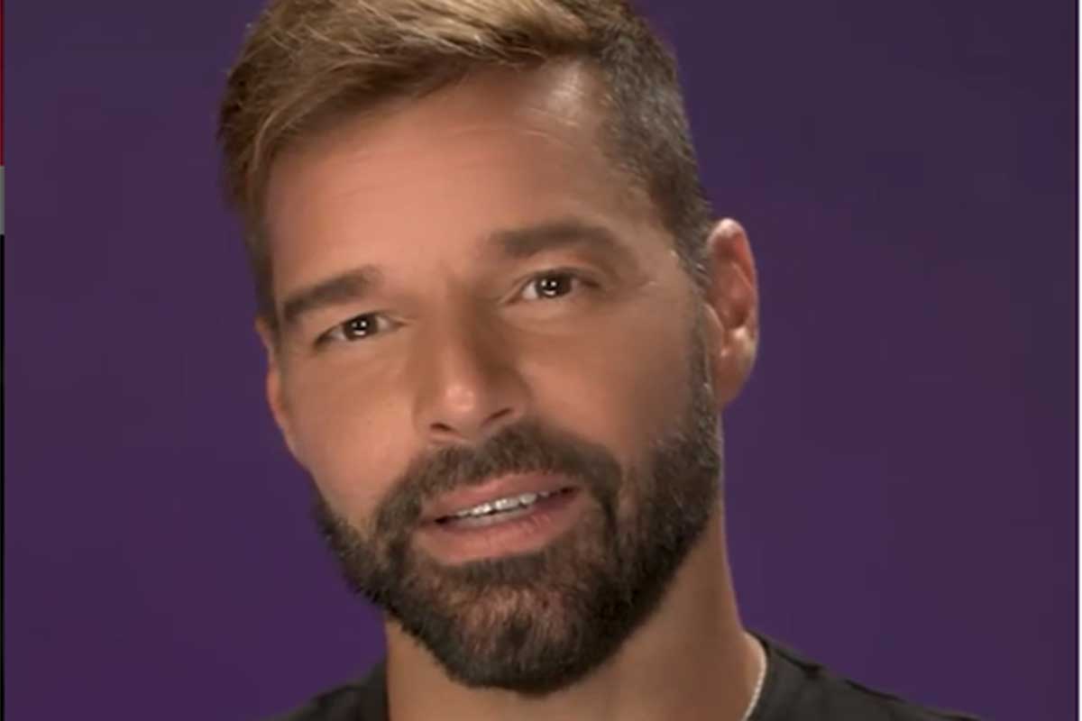 Retrato de Ricky Martin