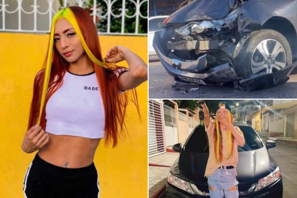 Humorista Ruivinha de Marte sofre acidente de carro em Manaus