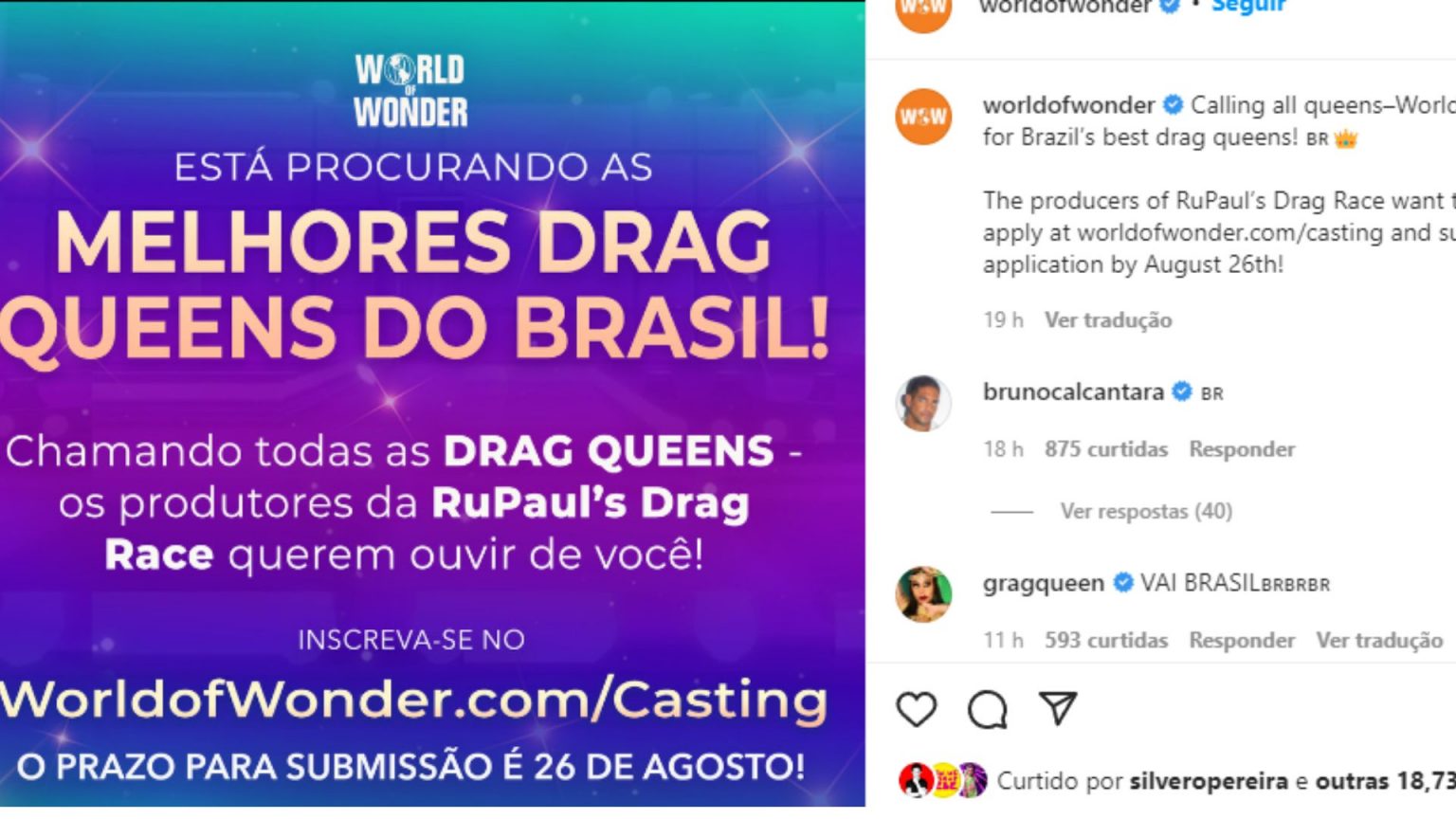 Saiba Tudo Sobre Drag Race Brasil Ofuxico