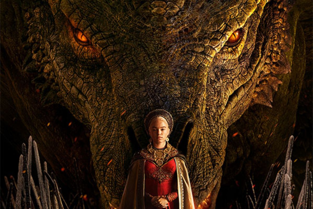 Poster Promocional de "A Casa Do Dragão"