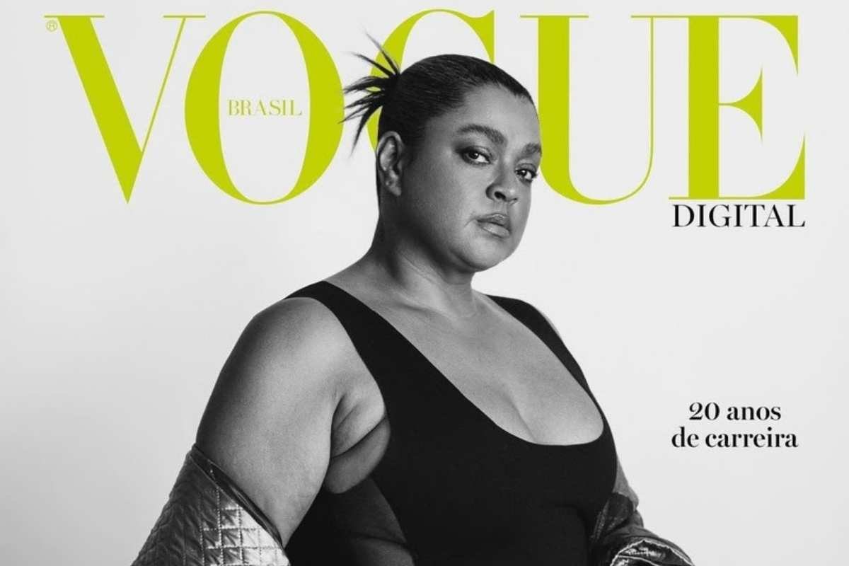Preta Gil posando para capa da Vogue Digital