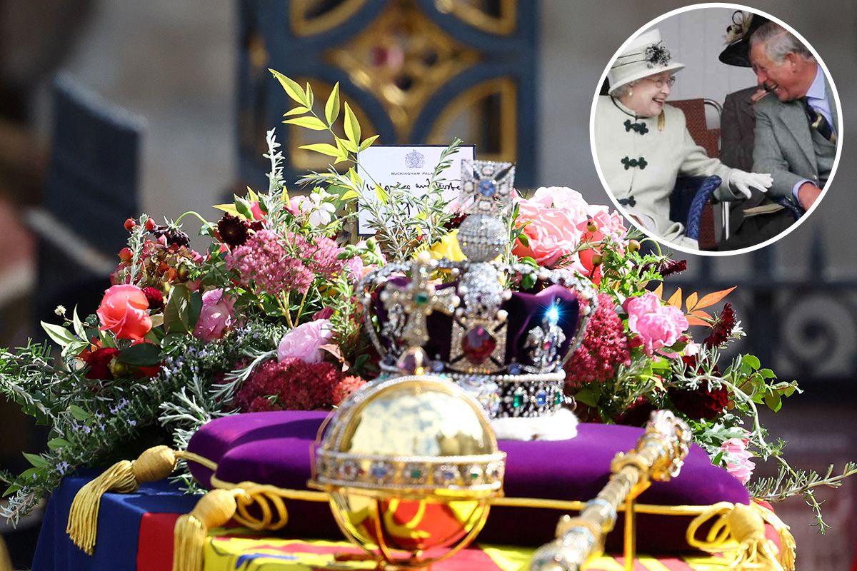 Rei Charles III deixa bilhete em caixão da Rainha Elizabeth II