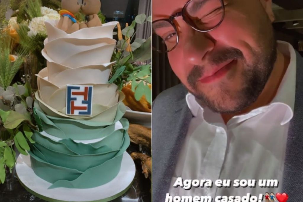 Tiago Abravanel se casou no civil