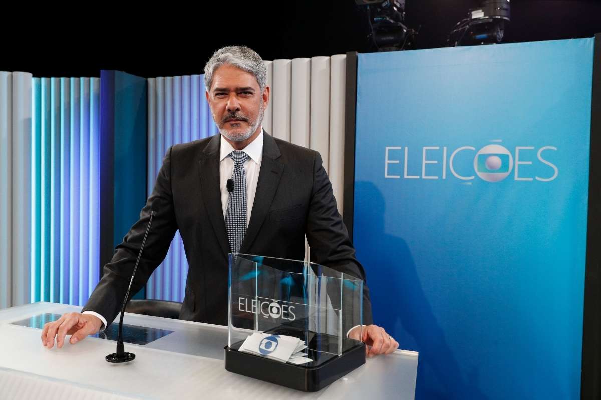 William Bonner apresentou o debate entre candidatos à Presidente na Globo
