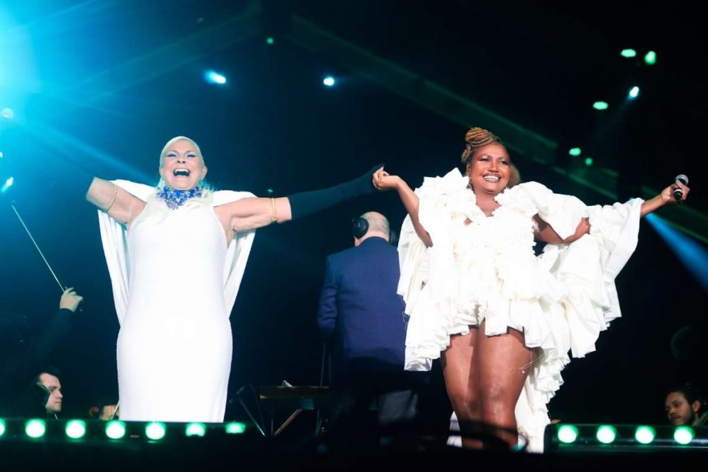 Fafá de Belém e Gaby Amarantos cantam no show de Independência do Brasil