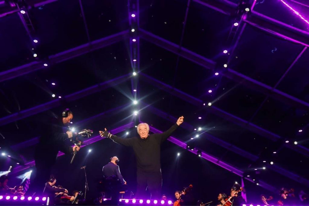 Maestro João Carlos Martins no show de Independência do Brasil