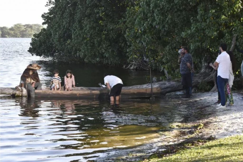 Bastidores das cenas finais de Pantanal