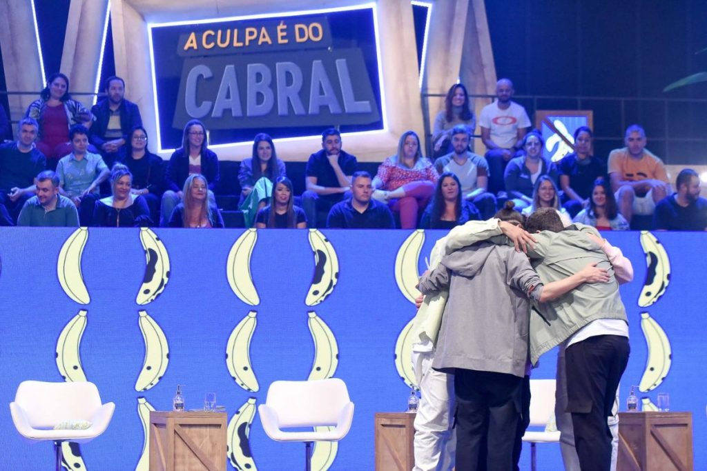 Cenas do programa "A culpa é do Cabral"