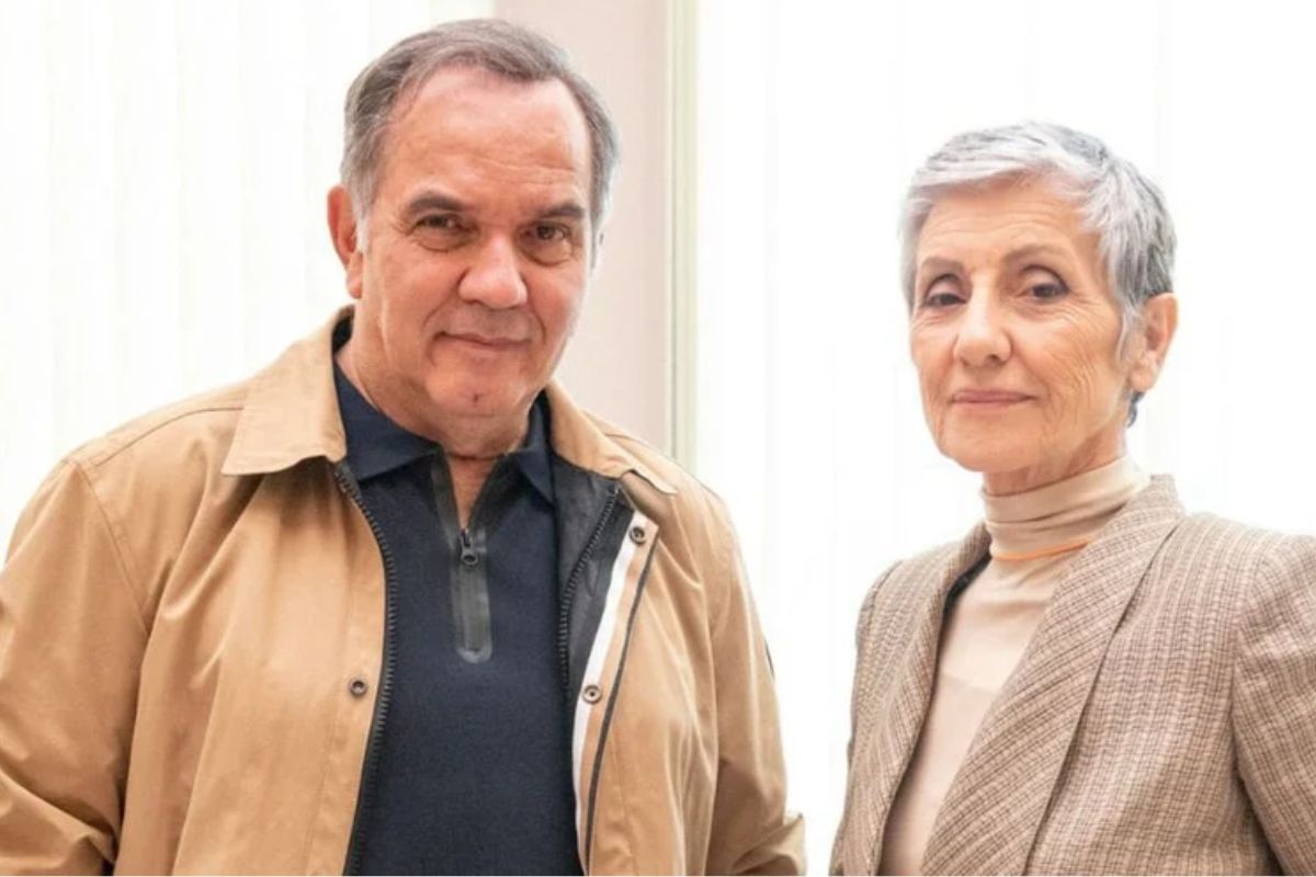 Humberto e Cássia em "Travessia"
