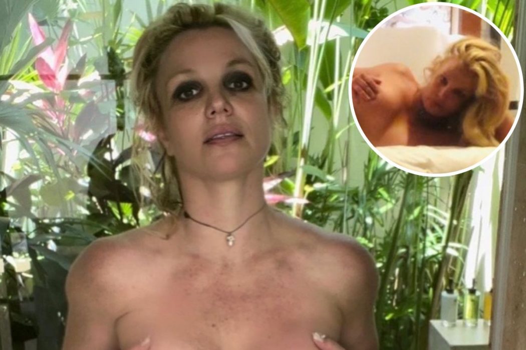 Britney Spears Volta A Posar Nua E Ironiza Ap S Cr Ticas