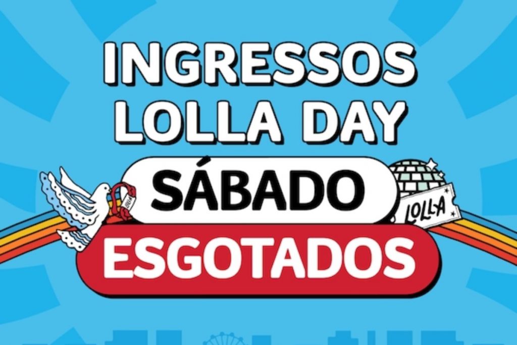 Lollapalooza 2023 Ingresso para dia do Blink182 esgota em 12 horas