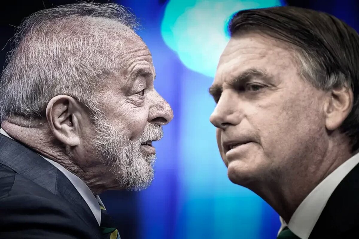 Lula de frente para Bolsonaro