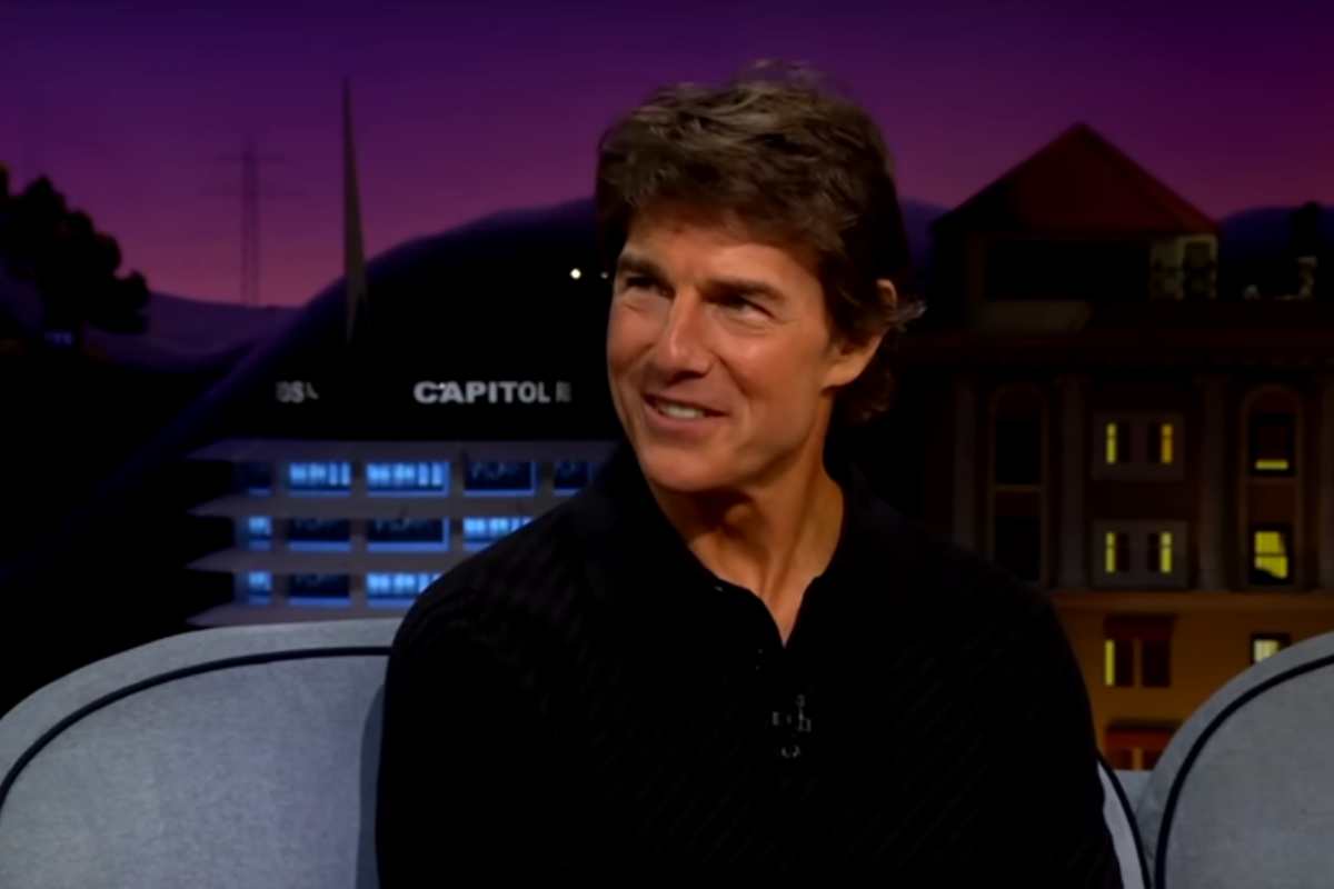 Tom Cruise, em entrevista com James Corden
