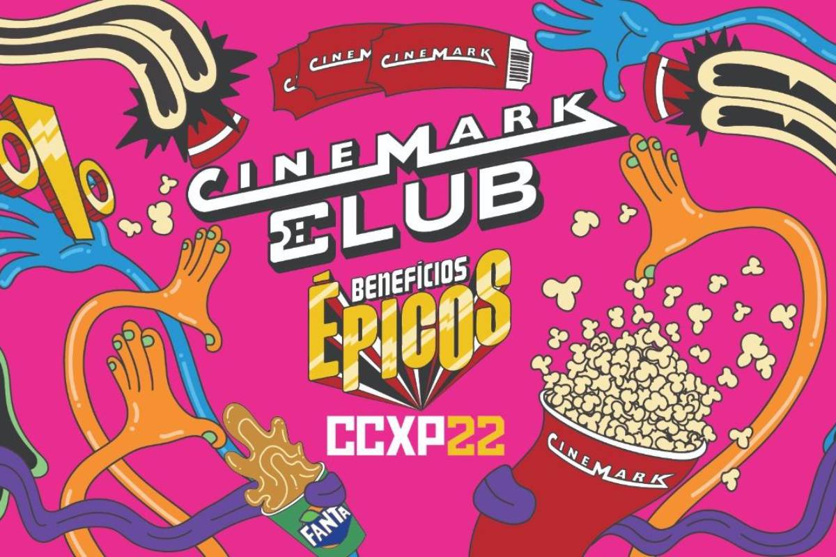banner de propaganda do cinemark club na ccxp22