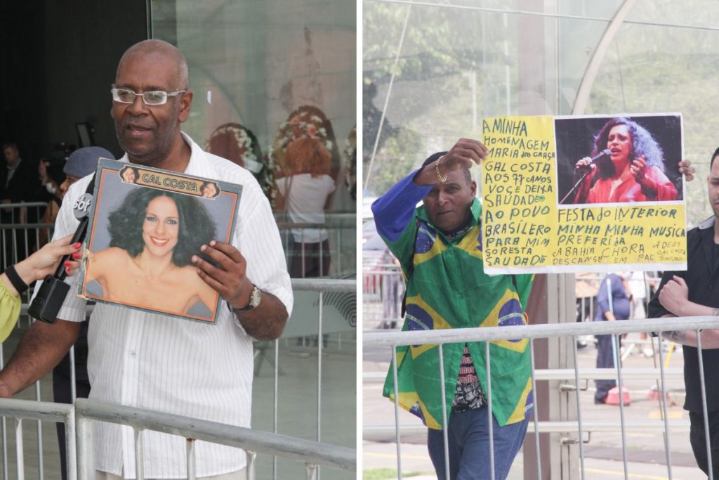 Fãs prestam última homenagem a Gal Costa