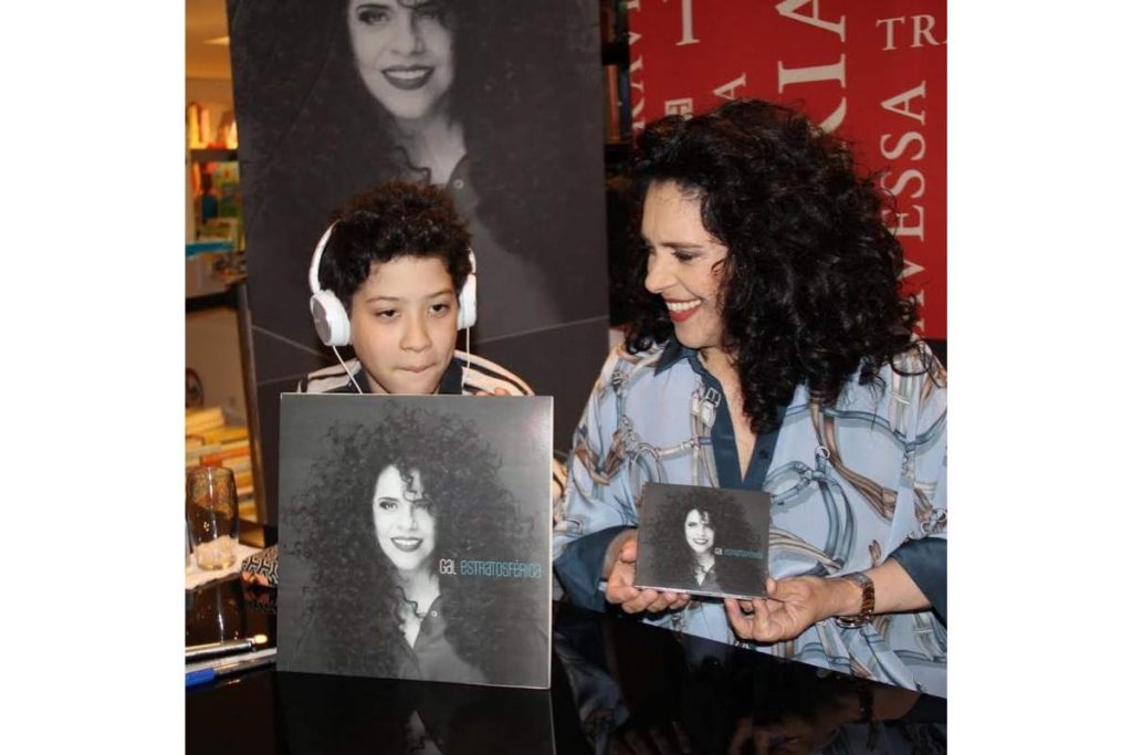 gal costa com o filho gabriel 