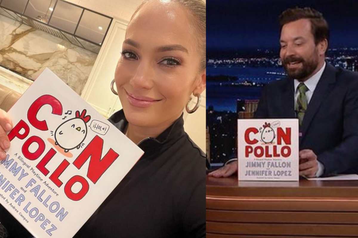 Jennifer Lopez, Jimmy Fallon, livro Con Pollo
