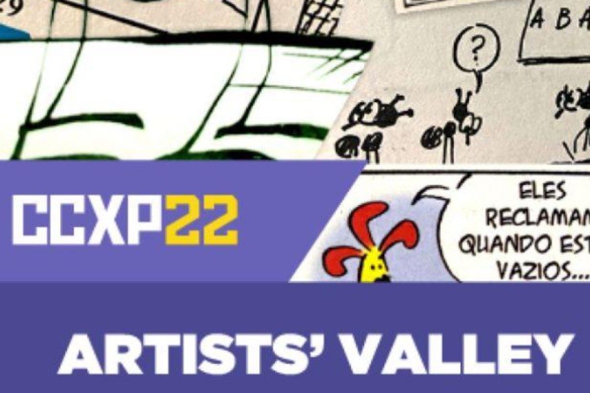logo do artists' valley da ccxp22