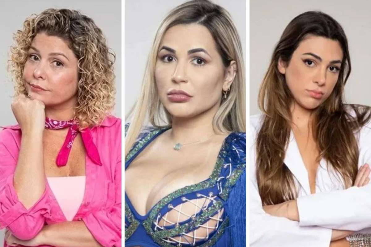 Bárbara Borges, Deolane Bezerra e Pétala Barreiros estão na roça