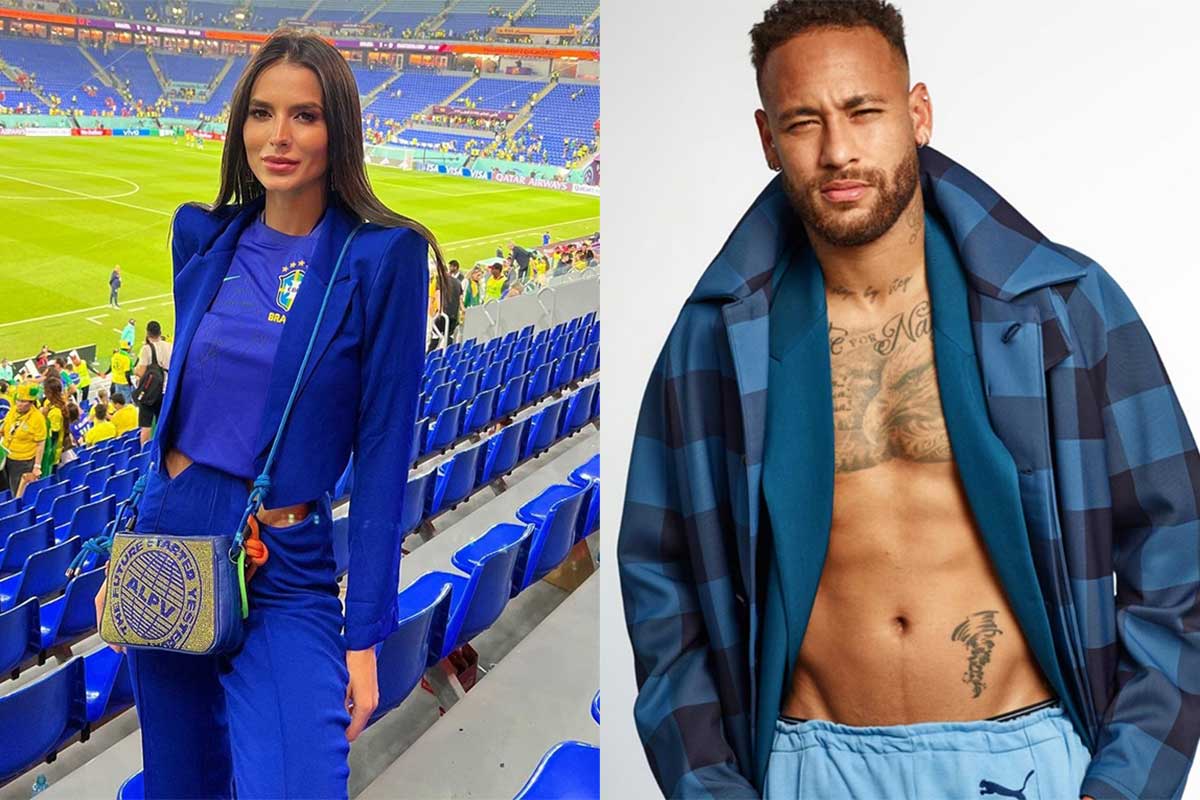Fotomontagem Jéssica Turini e Neymar