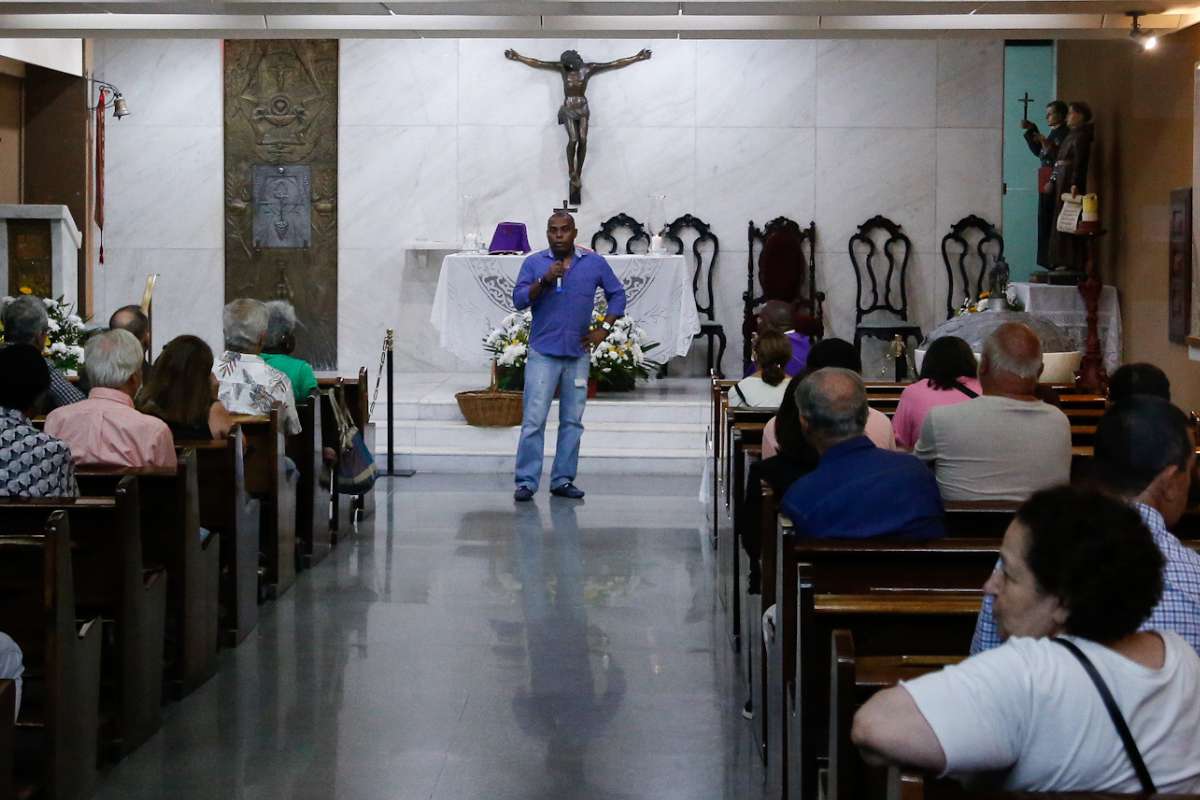 Missa aconteceu na Igreja Nossa Senhora de Copacabana