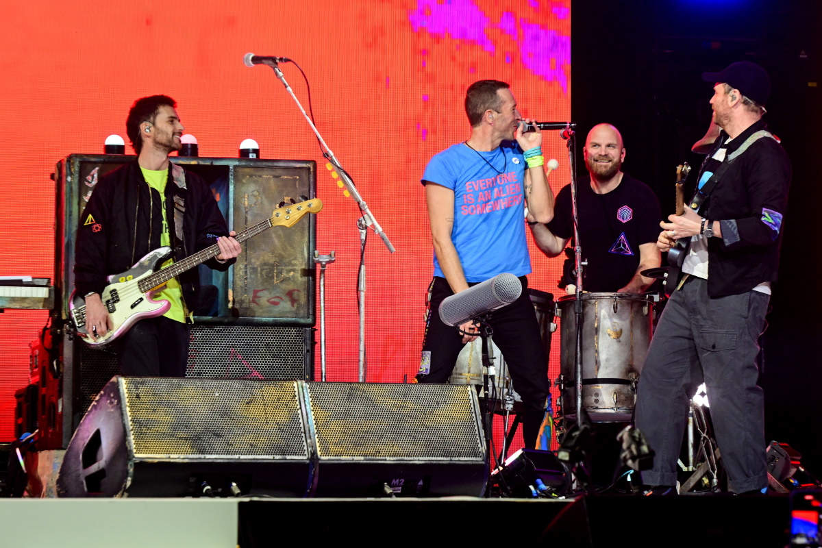 Coldplay em show