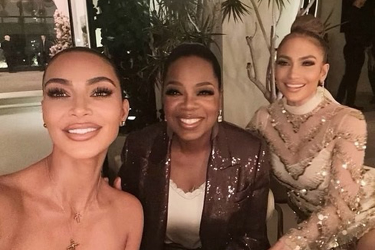 Kim Kardashian, Oprah Winfey e Jennifer Lopez