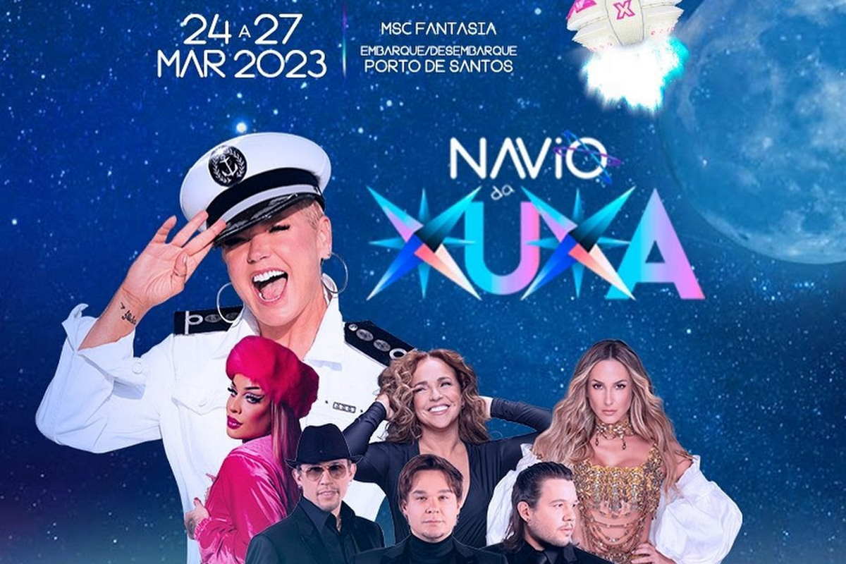 Cartaz do Navio da Xuxa