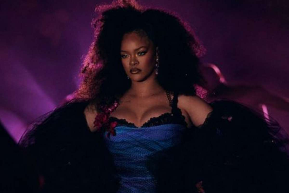 Rihanna na passarela de Fenty